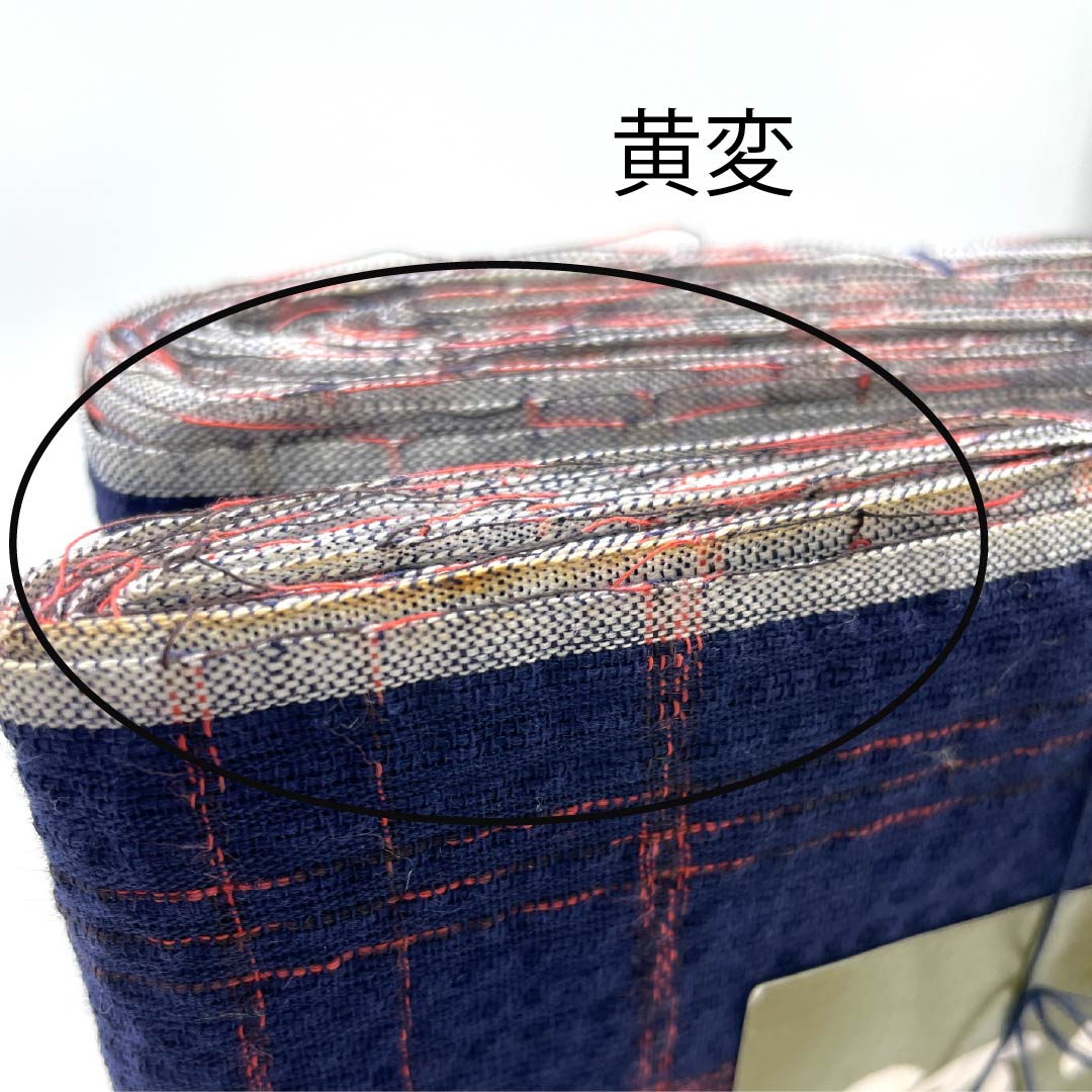反物 浴衣 木綿 阿波しじら 重要無形文化財 正藍染 紫紺色(しこんいろ) Sランク 紺系 1130000862918