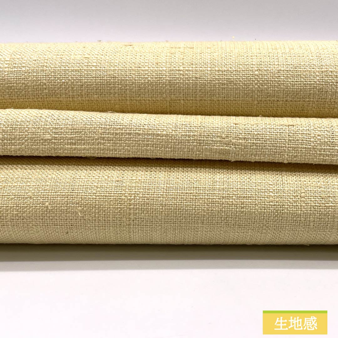 名古屋帯 魚子黄色(ぎょしこういろ) 紬地 花模様 帯丈359cm 正絹 Sランク ポイント柄 カジュアル 黄系 1124008182323 松葉仕立て