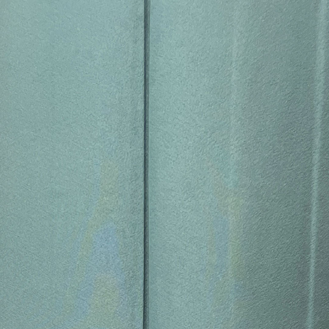 色無地 藍砥茶色 素無地 身丈152.5cm 裄丈59.5cm 袷 正絹 Aランク 青系 1114000633217