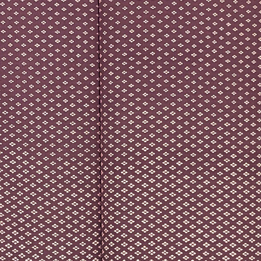 Komon, Length 155cm, Sleeve length 64cm, Awase, Four diamonds, Pure silk, S rank, Purple, 1115001522320
