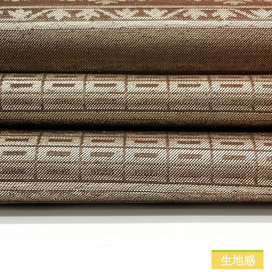 Nagoya obi, copper color (akaganeiro), Inca bird, obi length 360cm, pure silk, S rank, six-pass, casual, brown, 1124007432314, open style