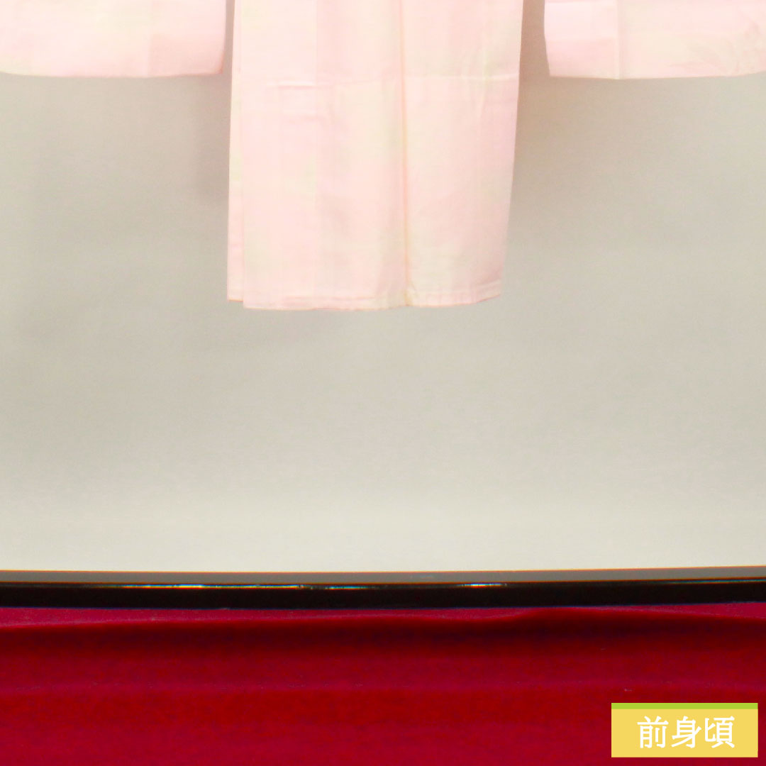 Nagajuban Polyester Length 122cm Sleeve length 62.5cm Unlined Furisode Graduated Dye Washable Kimono S Rank Pink 1129000612213