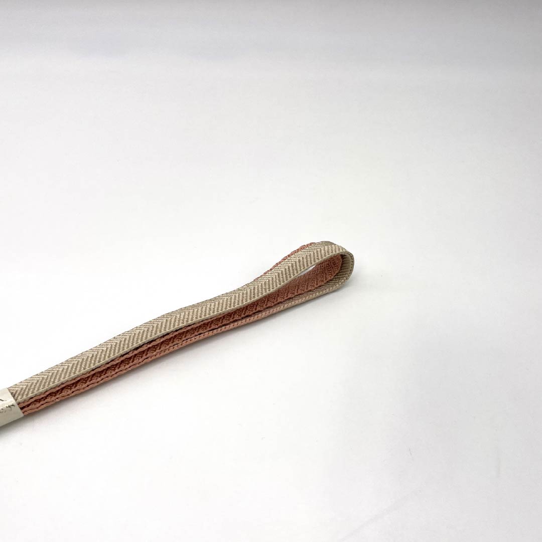 (新古品) 帯締め・帯揚げセット 正絹 NEWランク 浅紅色(あさべにいろ) 青白磁色(せいはくじいろ) 花柄 東雲色(しののめいろ) 長さ約167cm 幅約1.7cm フォーマル ピンク系 1141000251313