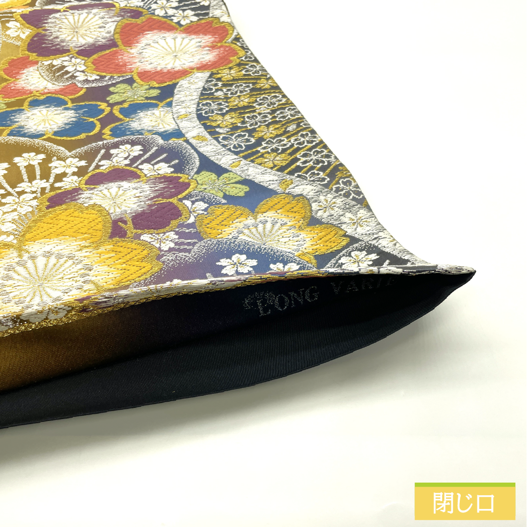 Fukuro Obi Silk S Rank Sakura Nishijin-ori SAKU-HANA LONG VARIE Obi Length 444cm Rokutsu Formal Gradation 1123017272399