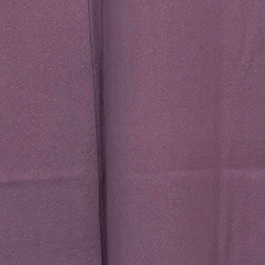 小紋 身丈158.5cm 裄丈62cm 単衣 江戸小紋 鮫柄 正絹 Sランク 紫系 1115001152320
