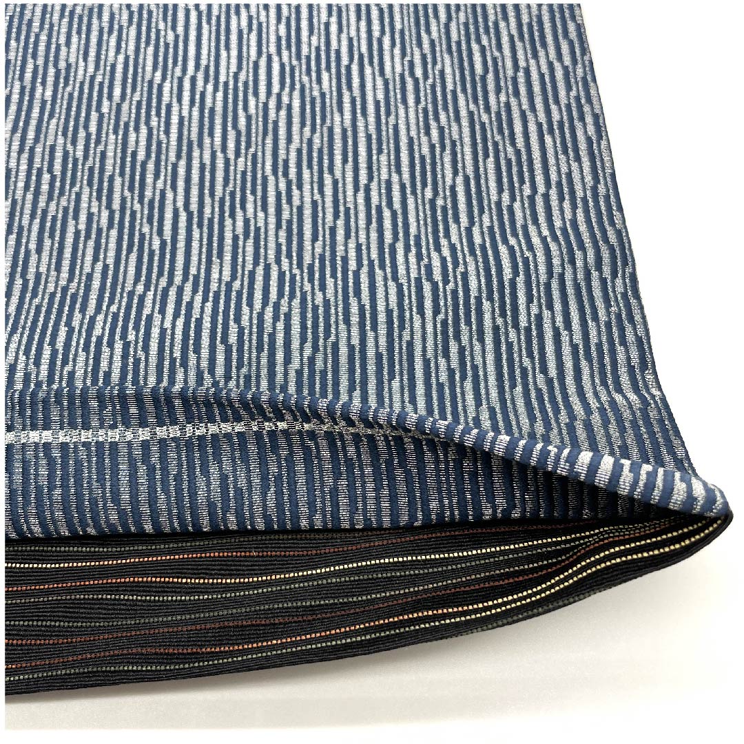 Fukuro Obi Gradient Flowing Water Abstract Pattern Obi Length 458cm Pure Silk S Rank Point Pattern Casual Gradient Style 1123007492499