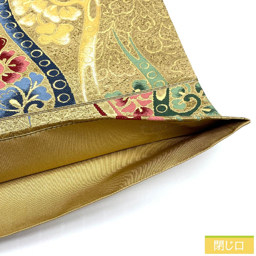 Fukuro Obi, Pure Silk, Karenoiro (Dry Field Color), Shiraayaen Oba, Tachiwaku, Abstract Flower Pattern, Obi Length 430cm, S Rank, Six-way, Semi-formal, Beige, 1123010822325
