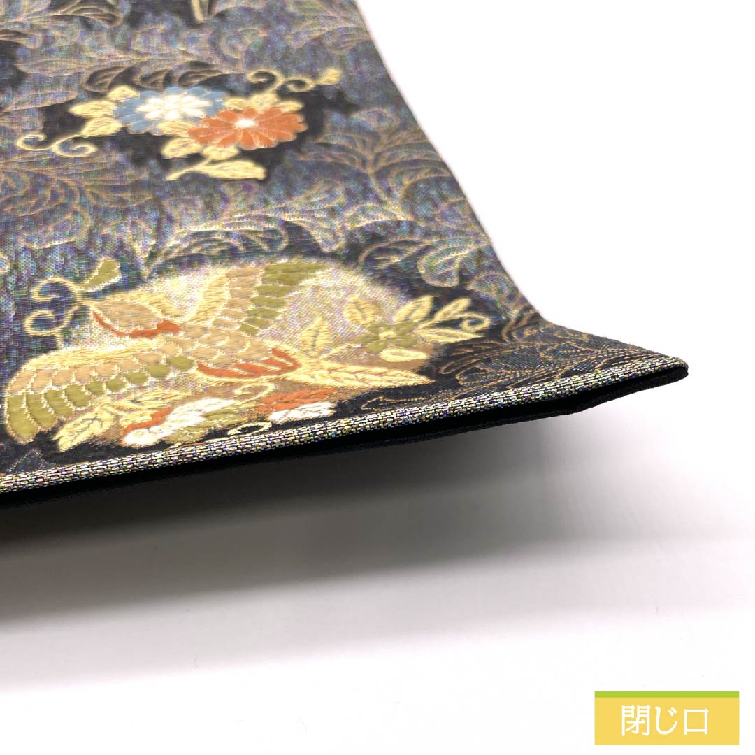 Formal, pure silk obi for formal kimono, featuring a phoenix and Chinese floral motifs, length 440cm, S rank, six-fold hem, gradient pattern, product number 1123014322399