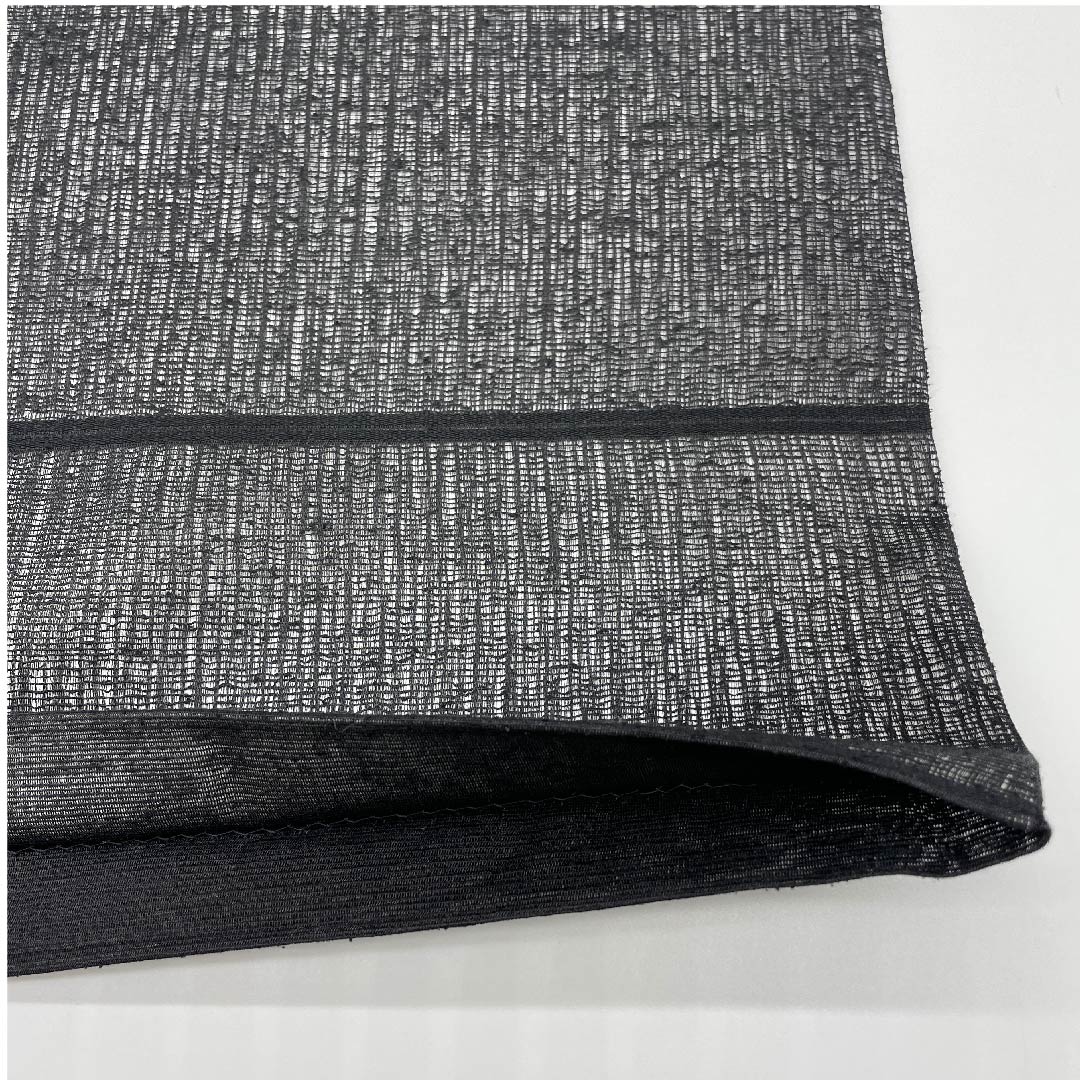 Fukuro Obi, Summer Obi, Black, Bamboo, Dragonfly, Summer, Obi Length 440cm, Pure Silk, A Rank, Pointed Pattern, Casual, Black, 1123007723310