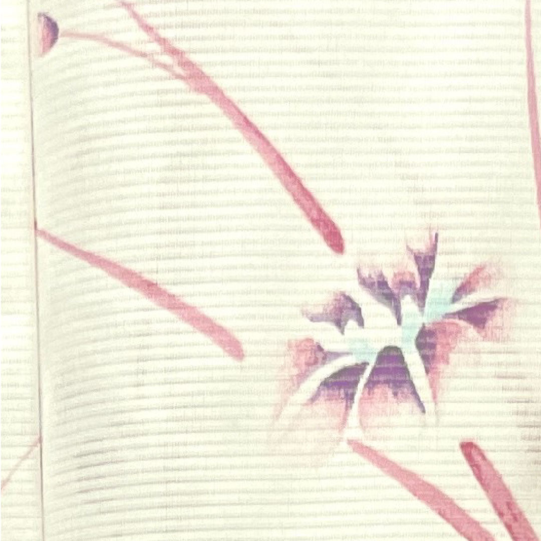 Summer item, polyester, small pattern, length 160.5cm, sleeve length 61.5cm, iris, basting thread included, unused item, silk gauze, S rank, white, 1132001362411