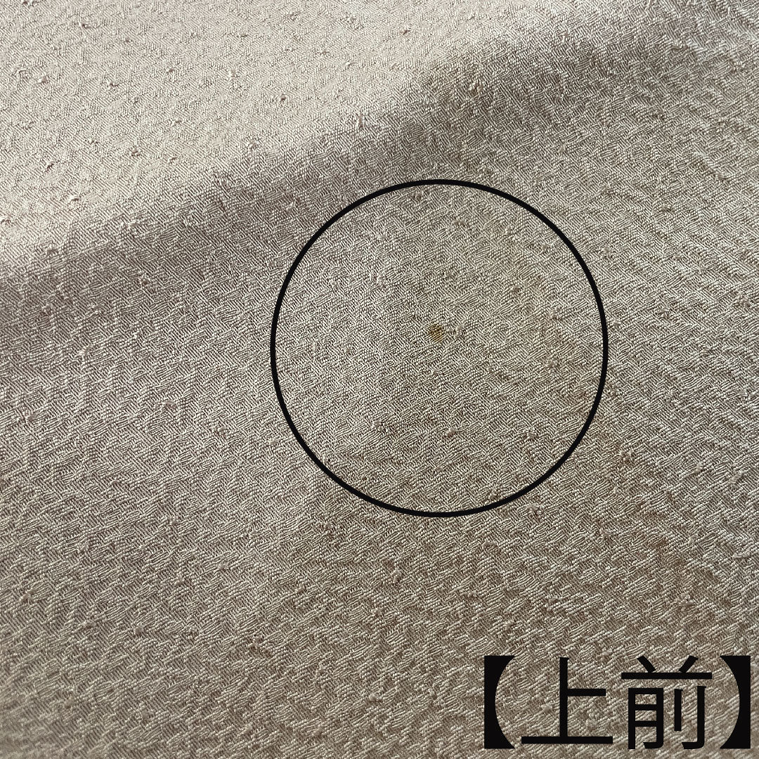 Homongi, pure silk, lined, length 155.5cm, sleeve length 62.5cm, grape color, artist's work, Kyo-Yuzen, Goshoguruma, Toyama shading, S rank, purple, 1112003402320