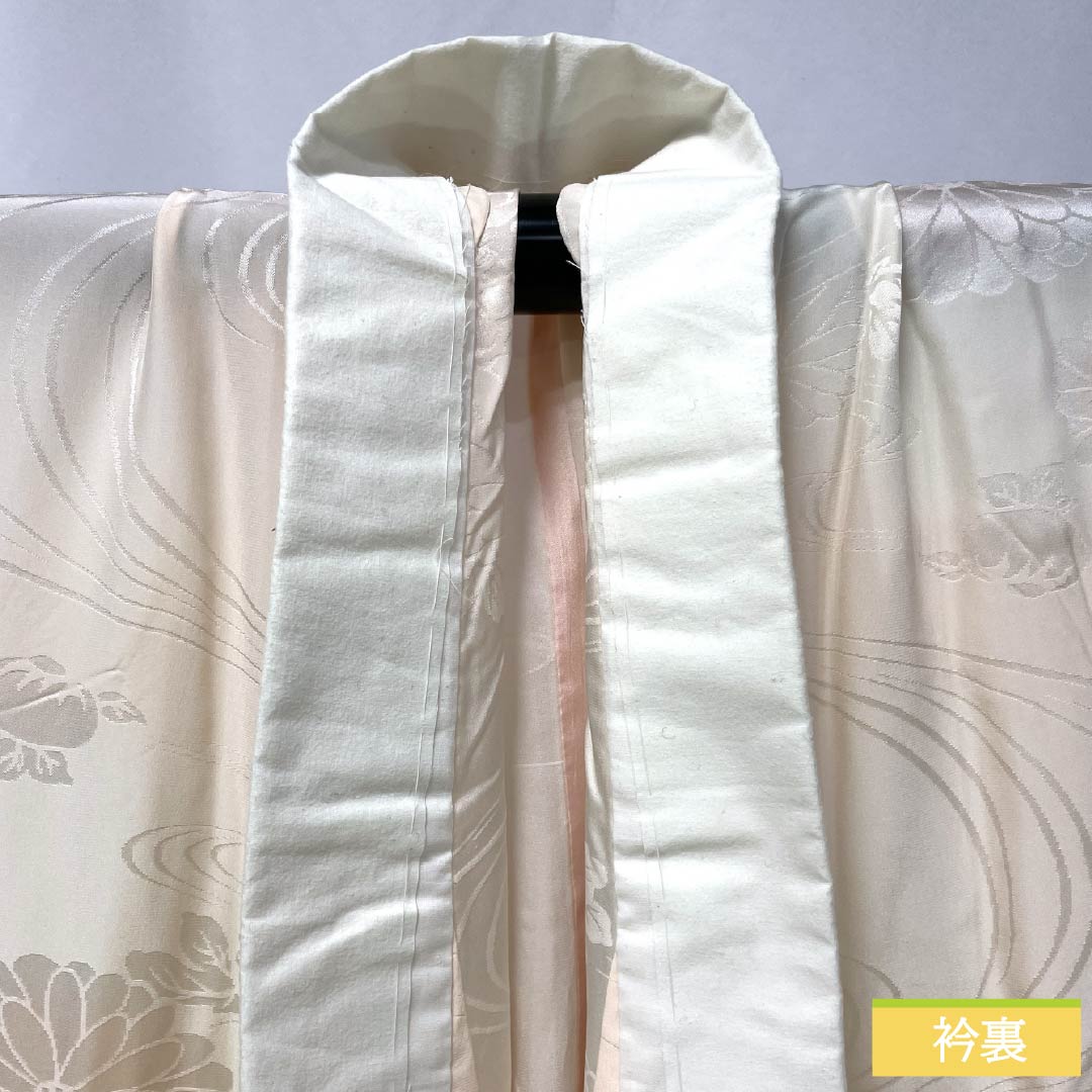 長襦袢 正絹 Sランク 身丈121cm 裄丈63.5cm 単衣 乙女色(おとめいろ) 吉祥文様 ピンク系 1129000792213
