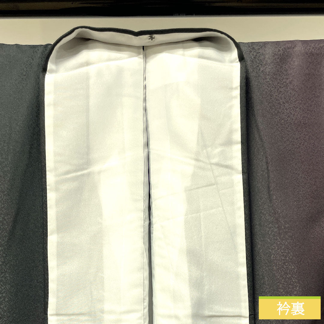 小紋 ポリエステル 身丈167.5cm 裄丈66cm 袷 HANAEMORI 洗える着物 ぼかし染 しつけ糸付き 未使用品 Sランク グラデーション系 1115003932599