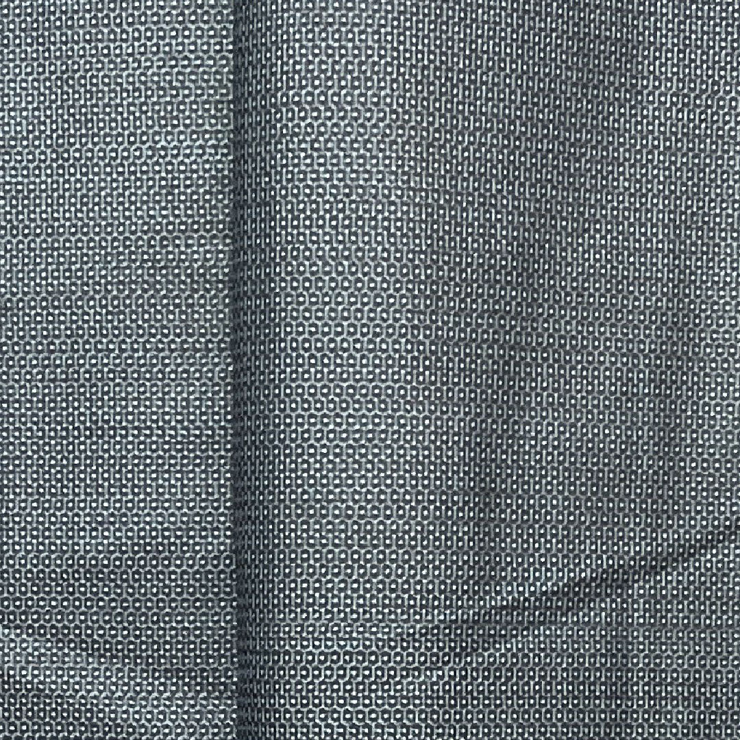 Men's, Length 142.5cm, Oshima Tsumugi, 100% Tortoiseshell, Pure Silk, A Rank, Lined, Navy Blue, 1119000573418