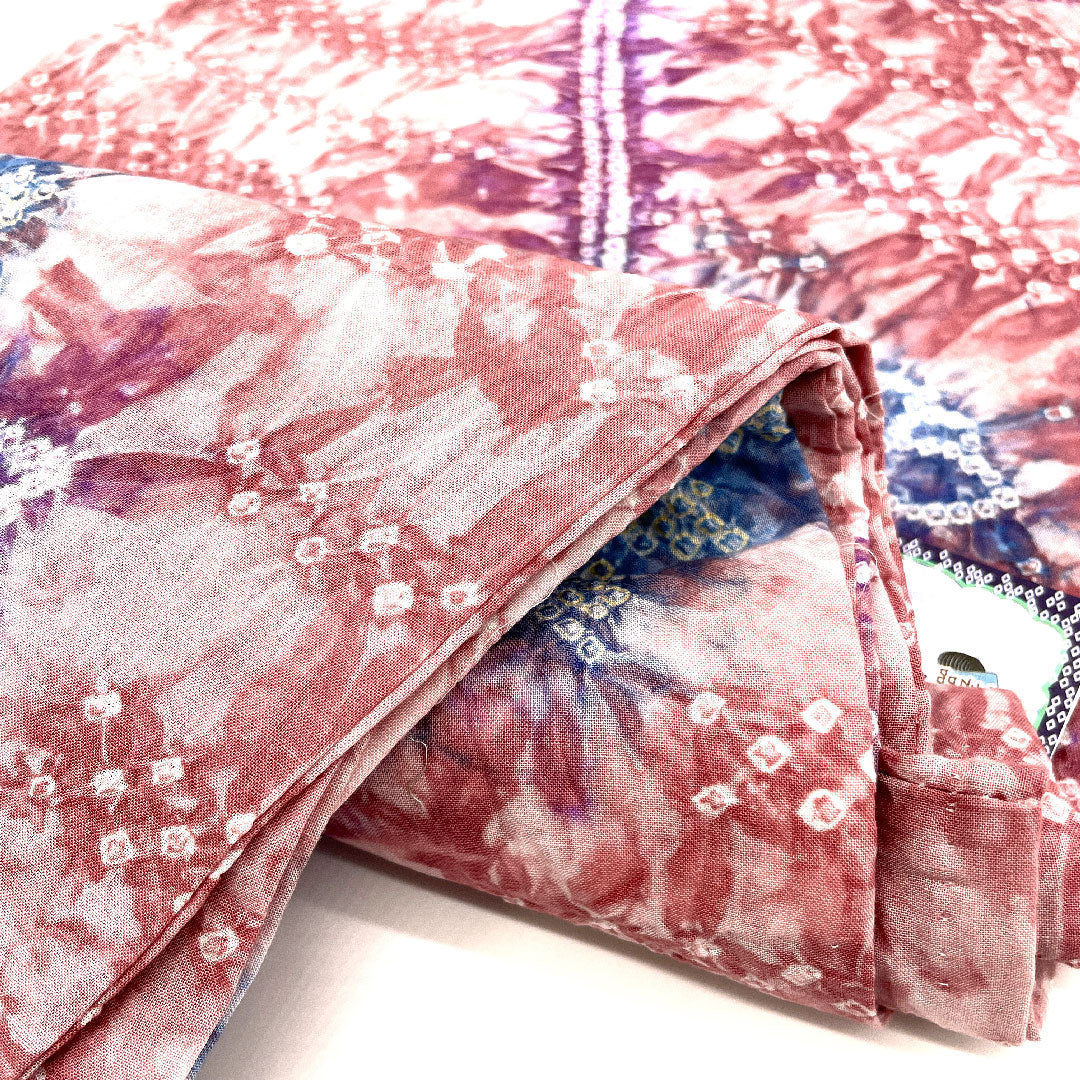 (New) Yukata Arimatsu Narumi Honshibori Length 163cm Sleeve length 68cm Floral cotton NEW rank Single layer Length 163cm Pink 1118000721414