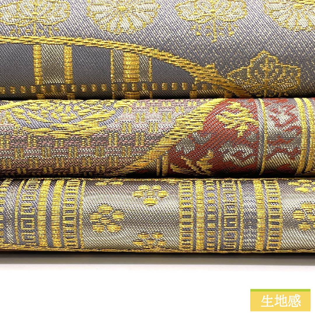 A-Rank Pure Silk Fukuro Obi by Kitade Kogei, Perfect for Tomesode (Tomesode), Artist: Kitade Yosaburo, Classic Pattern, 436cm Long, Six-Ply, Formal, Gradient Pattern, Product Number: 1123015513399