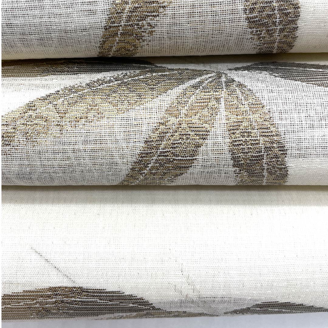 Fukuro Obi (Shinjuiro) Summer Obi (Bamboo) Shippo (Shippo) Length 440cm Pure Silk A Rank Six-way Semi-formal White 1123007463311
