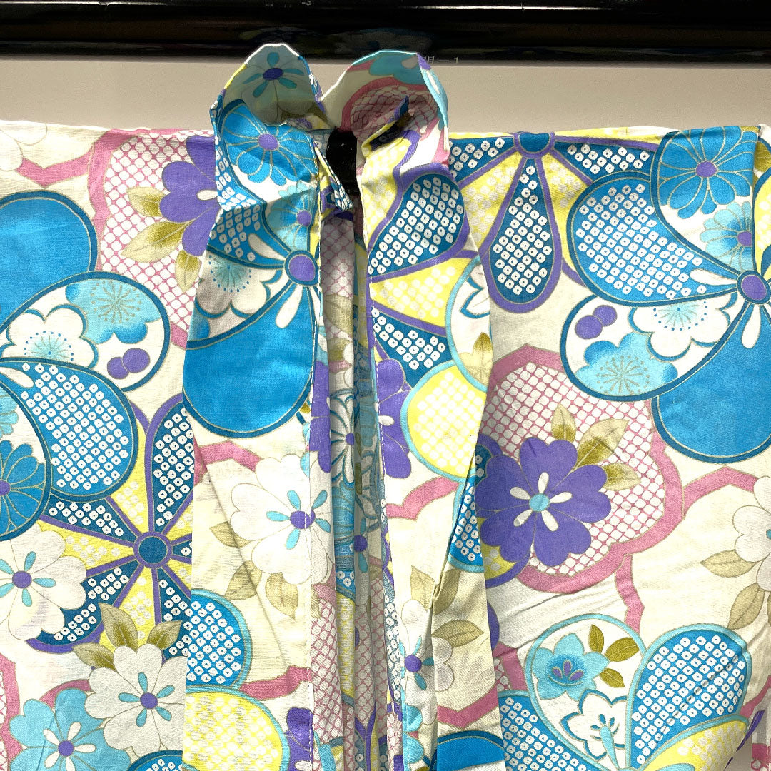 Yukata Twisted Plum, Chrysanthemum, Tachibana Cotton S Rank Single Layer Length 162.5cm Sleeve Length 62.5cm Gradient 1118002662499