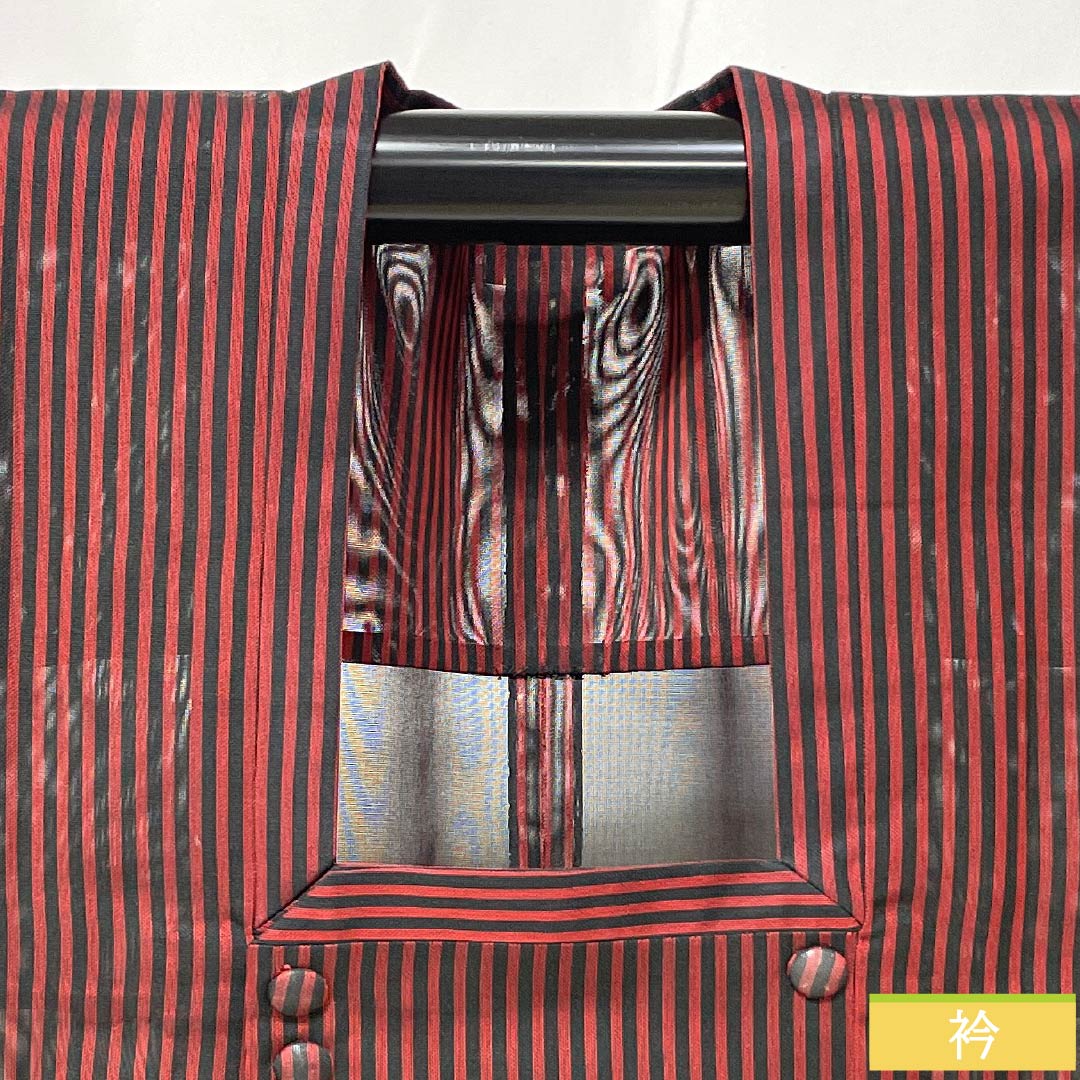 Raincoat, Polyester, S Rank, Length 130cm, Sleeve Length 67cm, Striped, Gauze, Black, 1117001312910