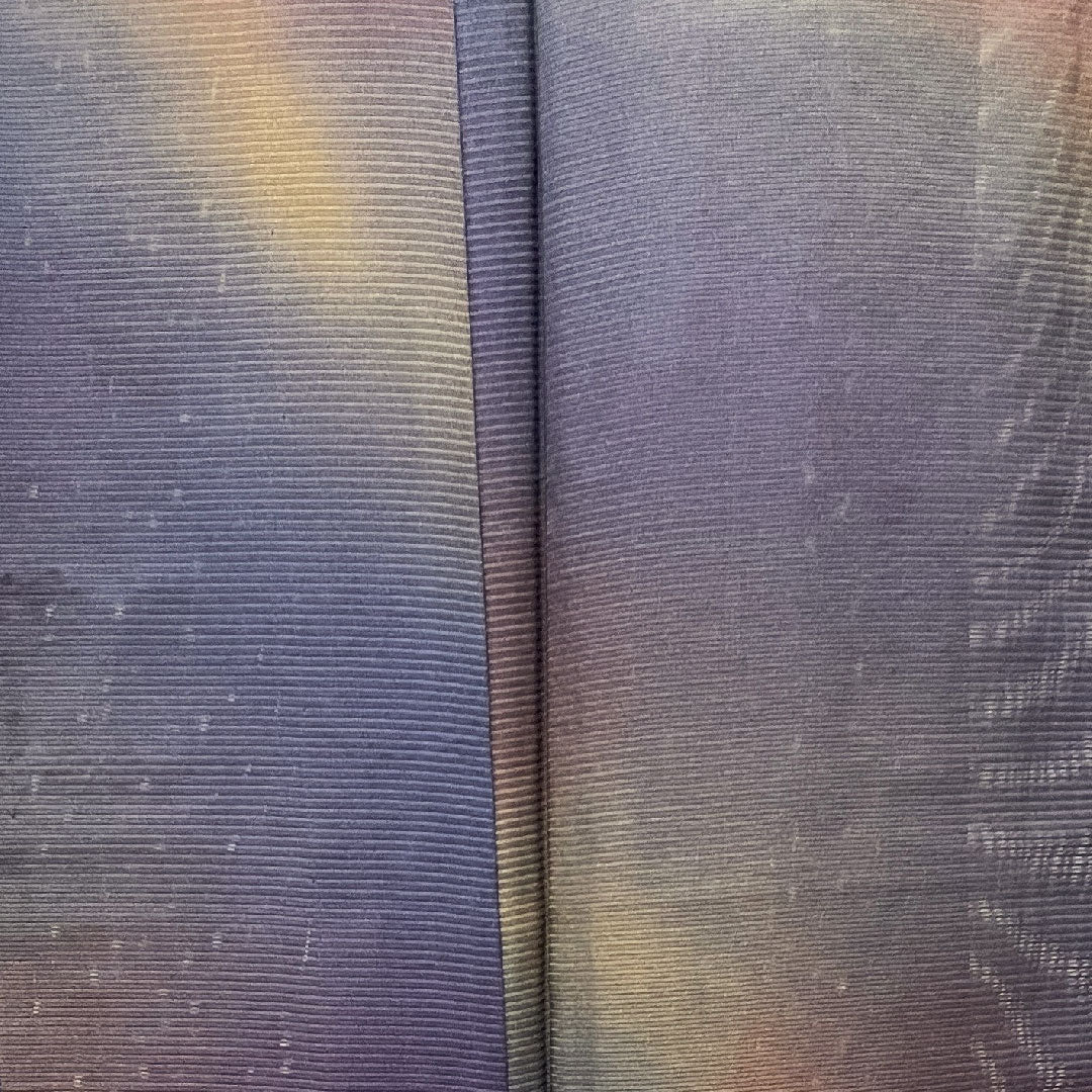 Summer item, pure silk, plain color, length 158cm, sleeve length 64.5cm, blurred pattern, basting thread included, unused item, silk gauze, S rank, gradation pattern, 1132000632399