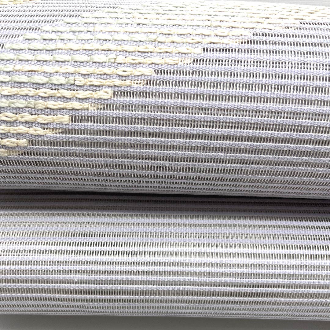 (Brand new, unused) Fukuro Obi, Summer Obi, White Copper Color, Geometric Pattern, Summer Obi Length 452cm, Pure Silk, NEW Rank, Point Pattern, Semi-Formal, Gray, 1123008491422