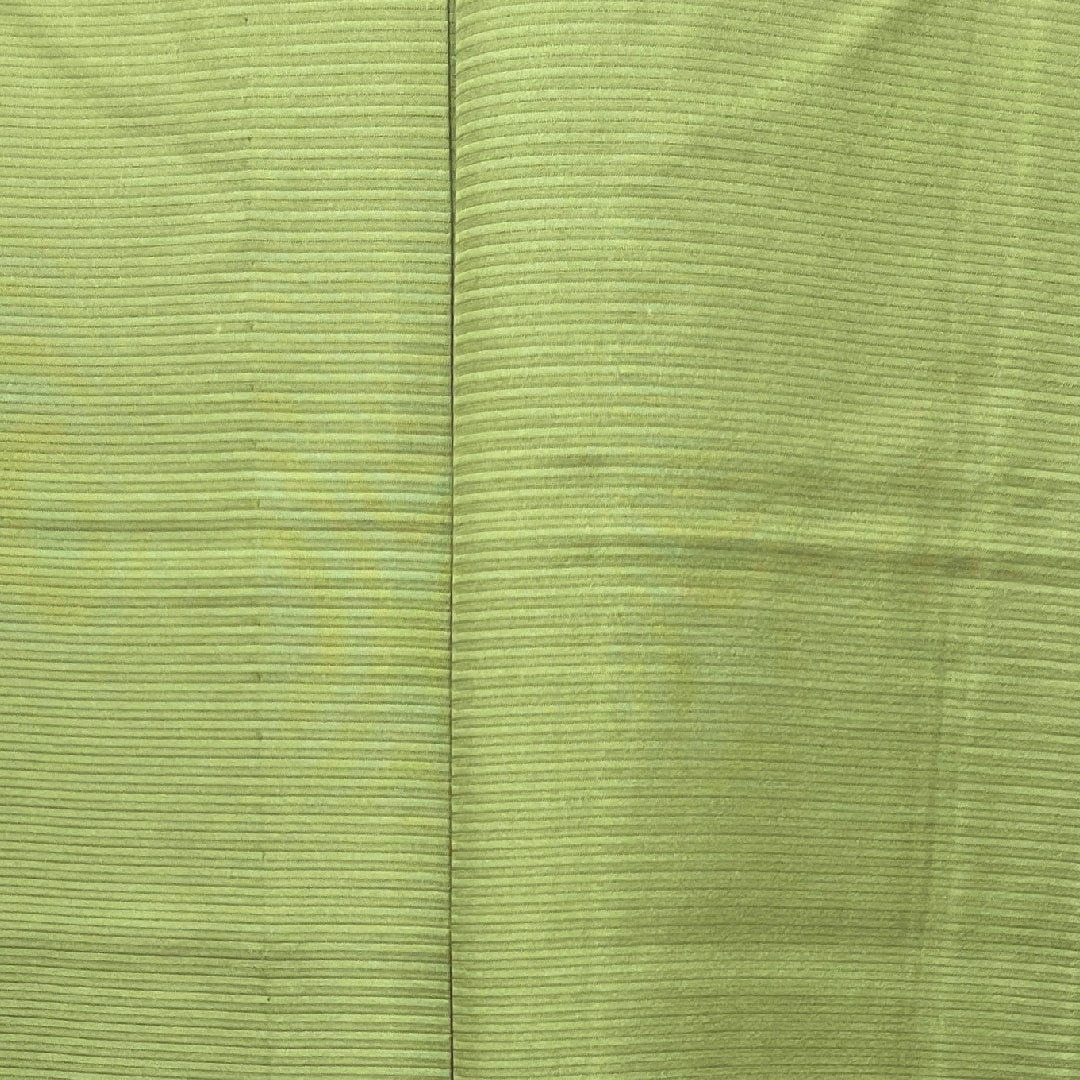 Summer pure silk plain color Length 165cm Sleeve length 65.5cm Koji dust color Plain color Silk A rank Green 1132001503519