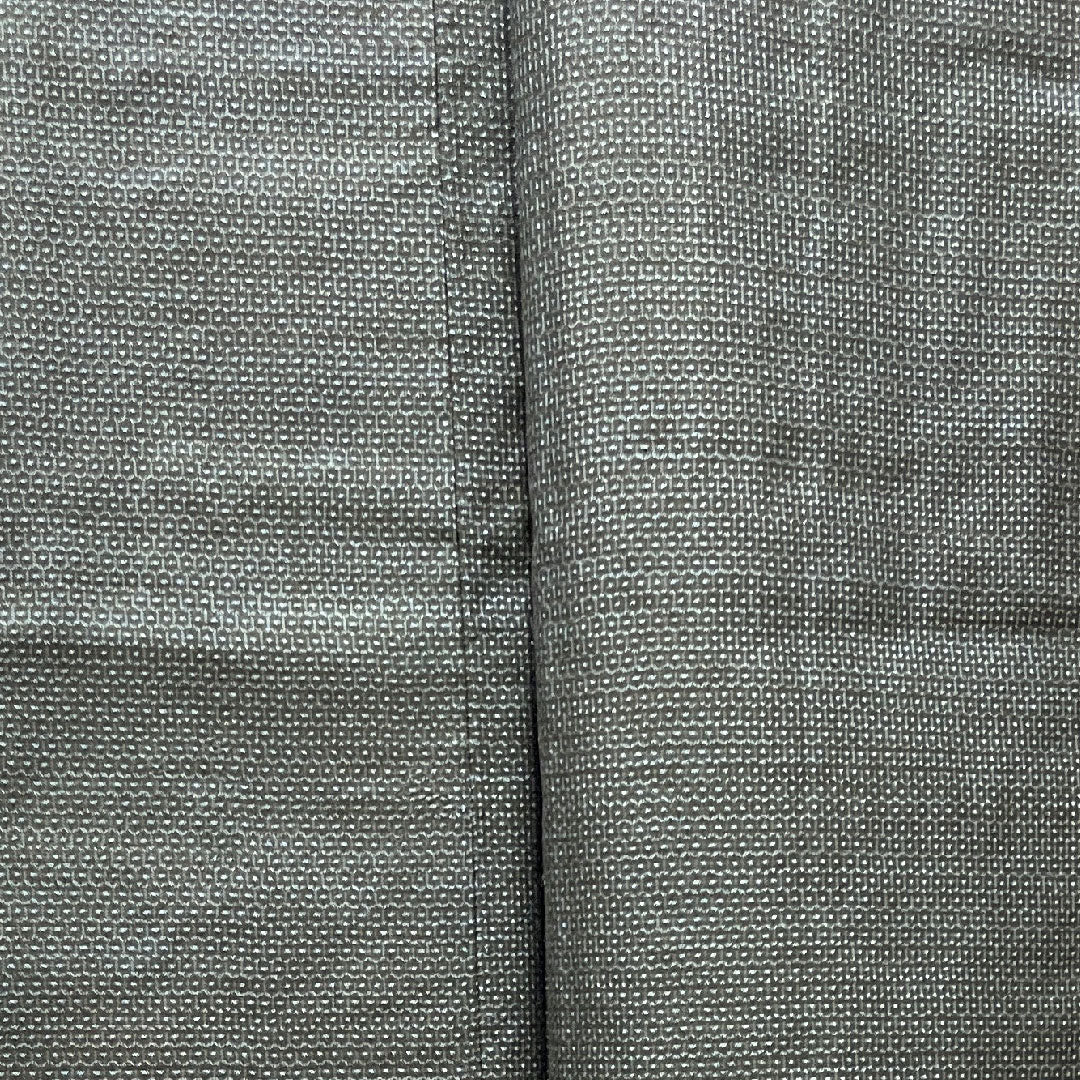Men's, Length 136cm, Sleeve length 63.5cm, Oshima Tsumugi, 100 tortoiseshell, with basting thread, unused, pure silk, S rank, lined, navy blue, 1119000632318