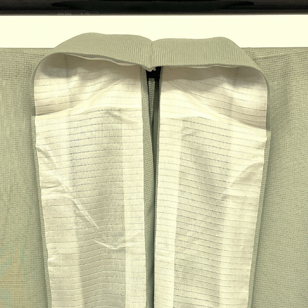 Colored Tomesode, Length 156.5cm, Sleeve Length 64cm, Gauze, Garden Scenery, Artist's Work, Pure Silk, A Rank, One Crest, Green, 1111000153319