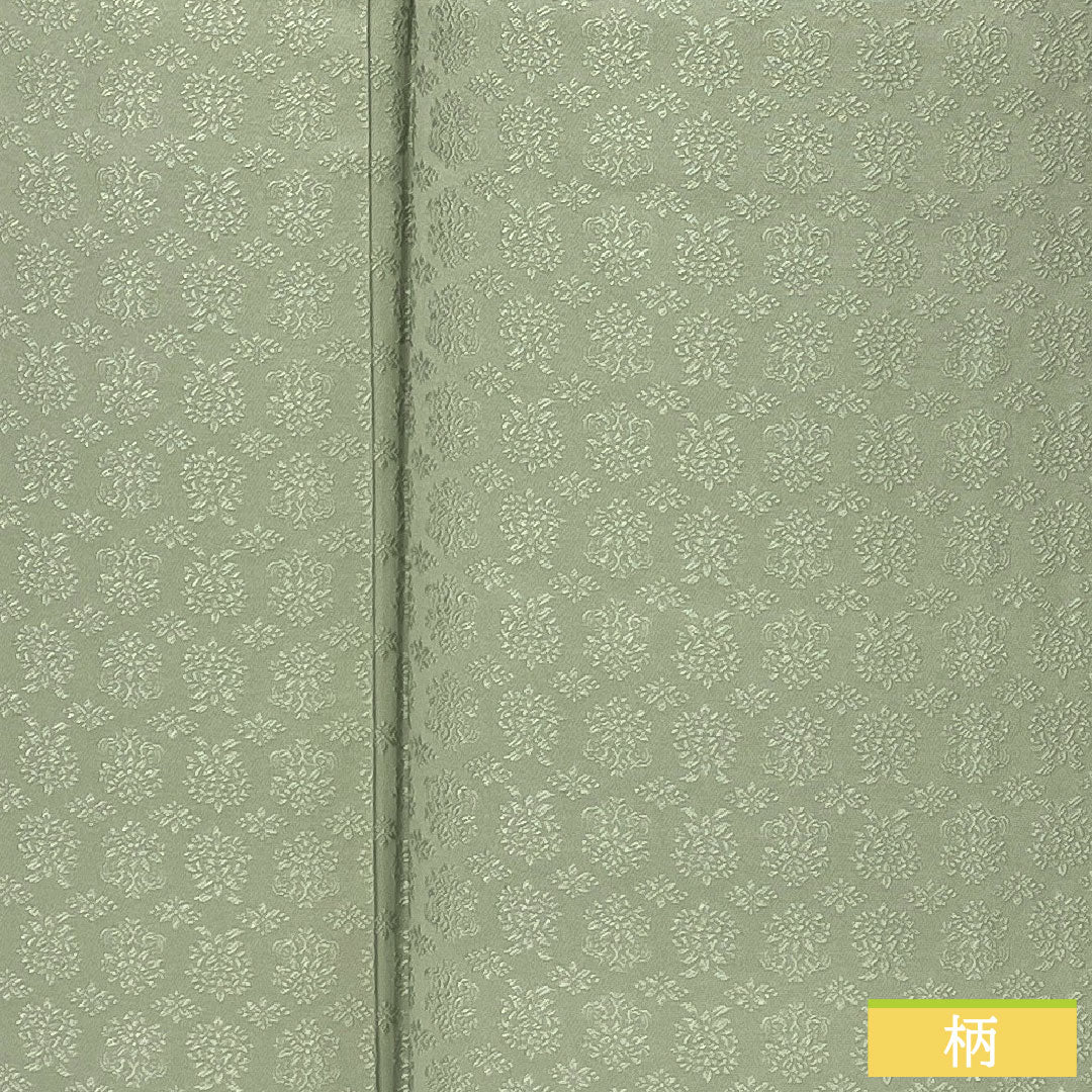 Plain color, pure silk, length 158cm, sleeve length 64.5cm, light green, one crest, four-layered, lined, S rank, green, 1114001662319