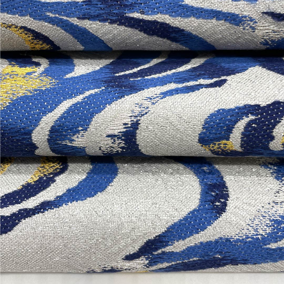 Fukuro obi (light grey) with silver thread, natural ash fermentation, indigo dyeing, abstract pattern, obi length 436cm, pure silk, A rank, six-pass, formal, grey, 1123007533322