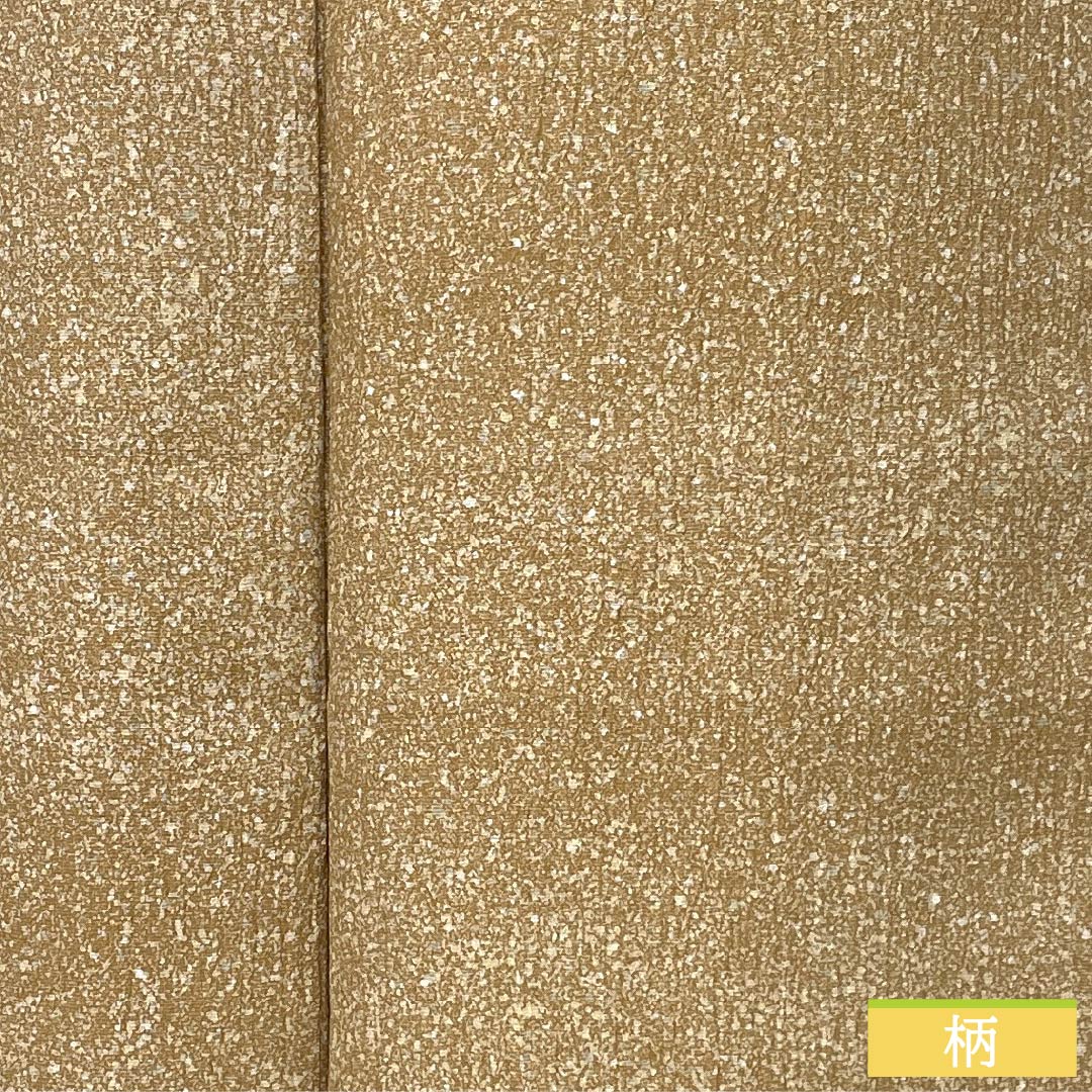 小紋 正絹 身丈158cm 裄丈63.5cm 袷 山吹鼠色(やまぶきねずいろ) タタキ染 Sランク ベージュ系 1115005852325