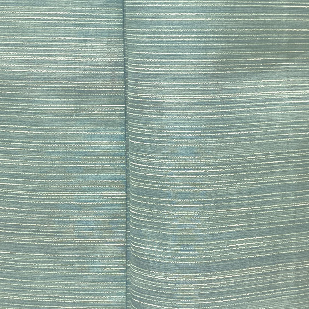 Summer pure silk tsumugi Length 163cm Sleeve length 63cm Light blue Horizontal stripes Gauze A rank Light blue 1132001023424