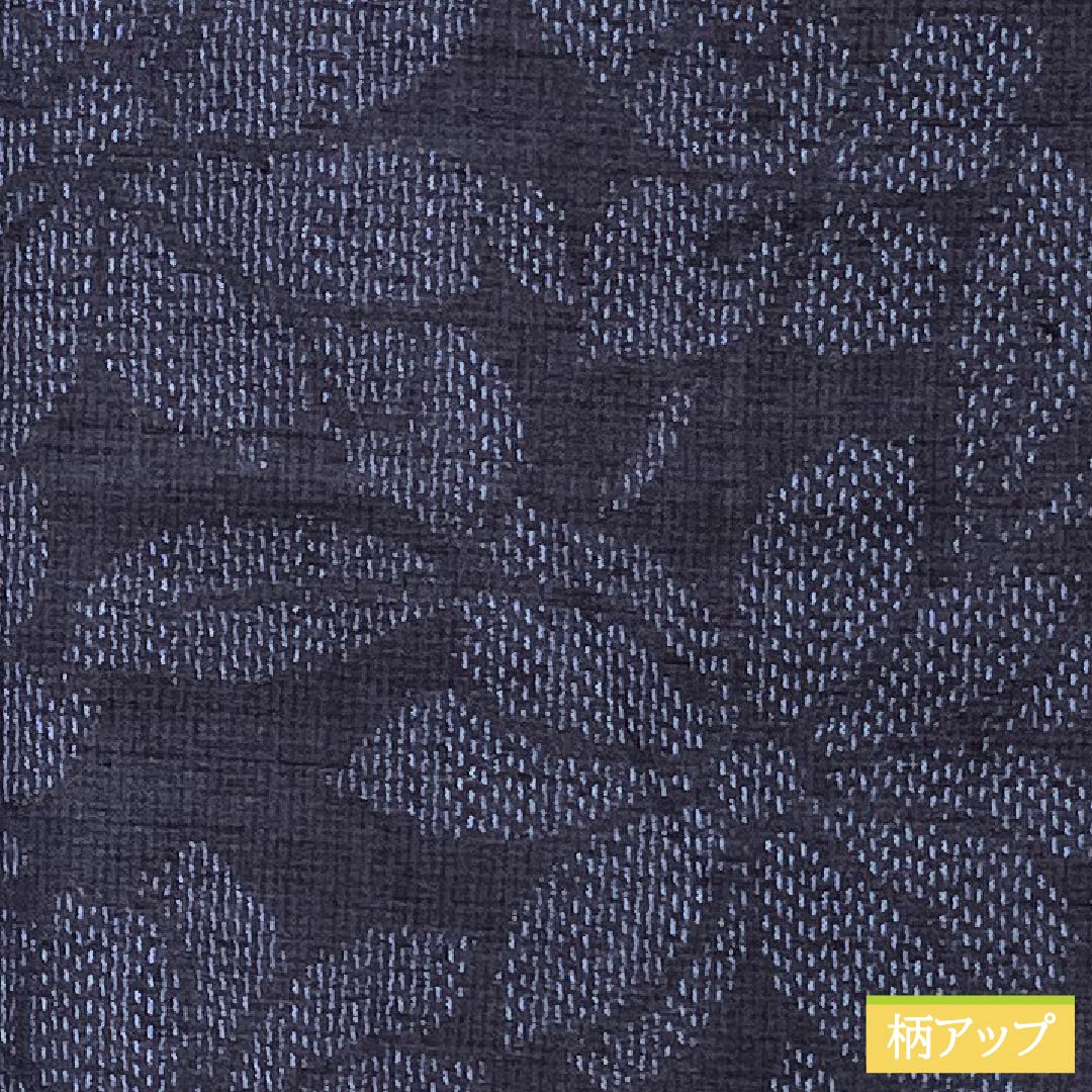 Pure silk tsumugi (pongee) kimono, S rank, length 155cm, sleeve length 63cm, brown (kachiiro) color, silk tsumugi with warp kasuri (kasuri) pattern, floral pattern, lined, navy blue, product number 1116004772318