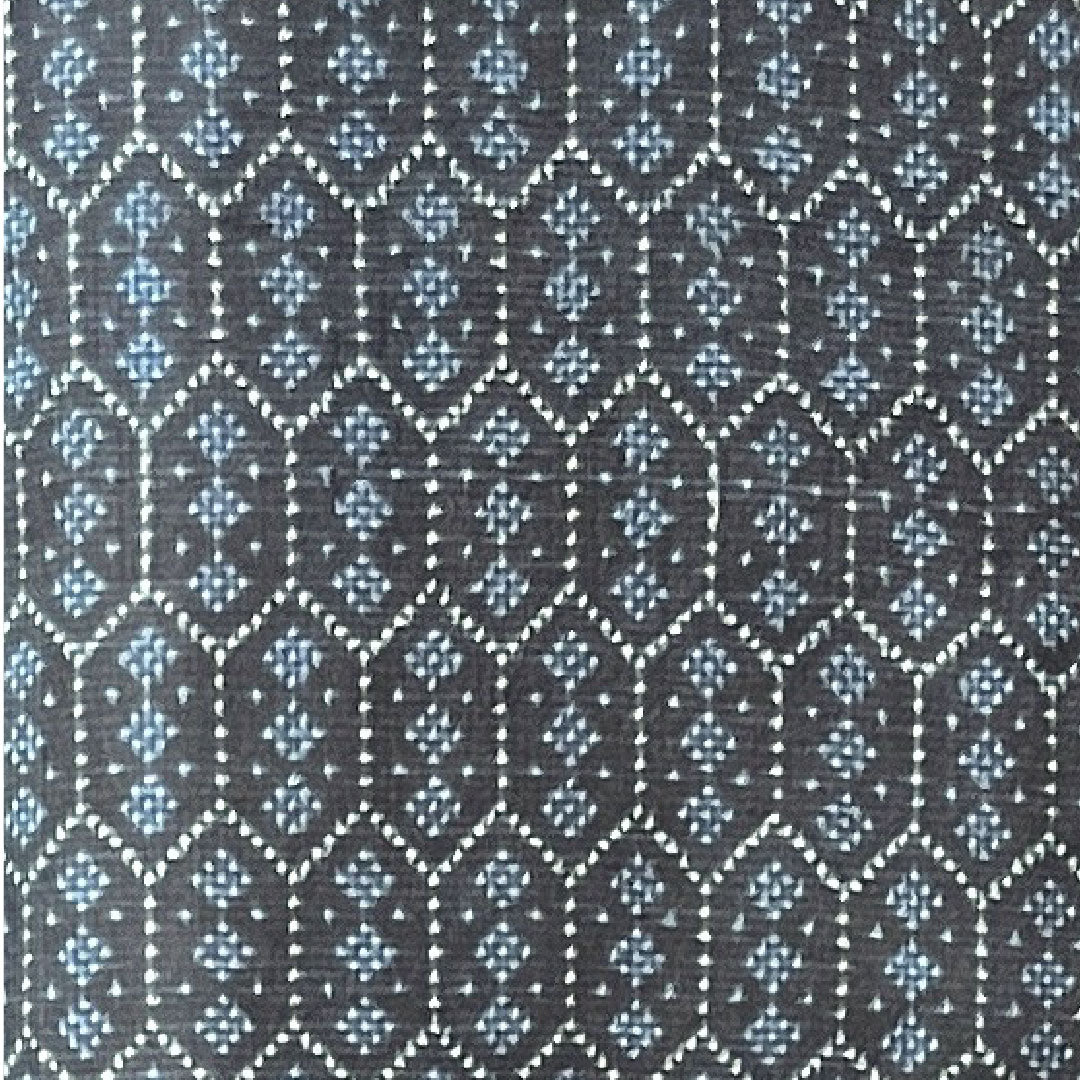 Oshima Tsumugi, Length 160.5cm, Sleeve length 63cm, Dark navy blue, Warp and weft kasuri, Tortoiseshell, Pure silk, A rank, Lined, Navy blue, 1116002593418