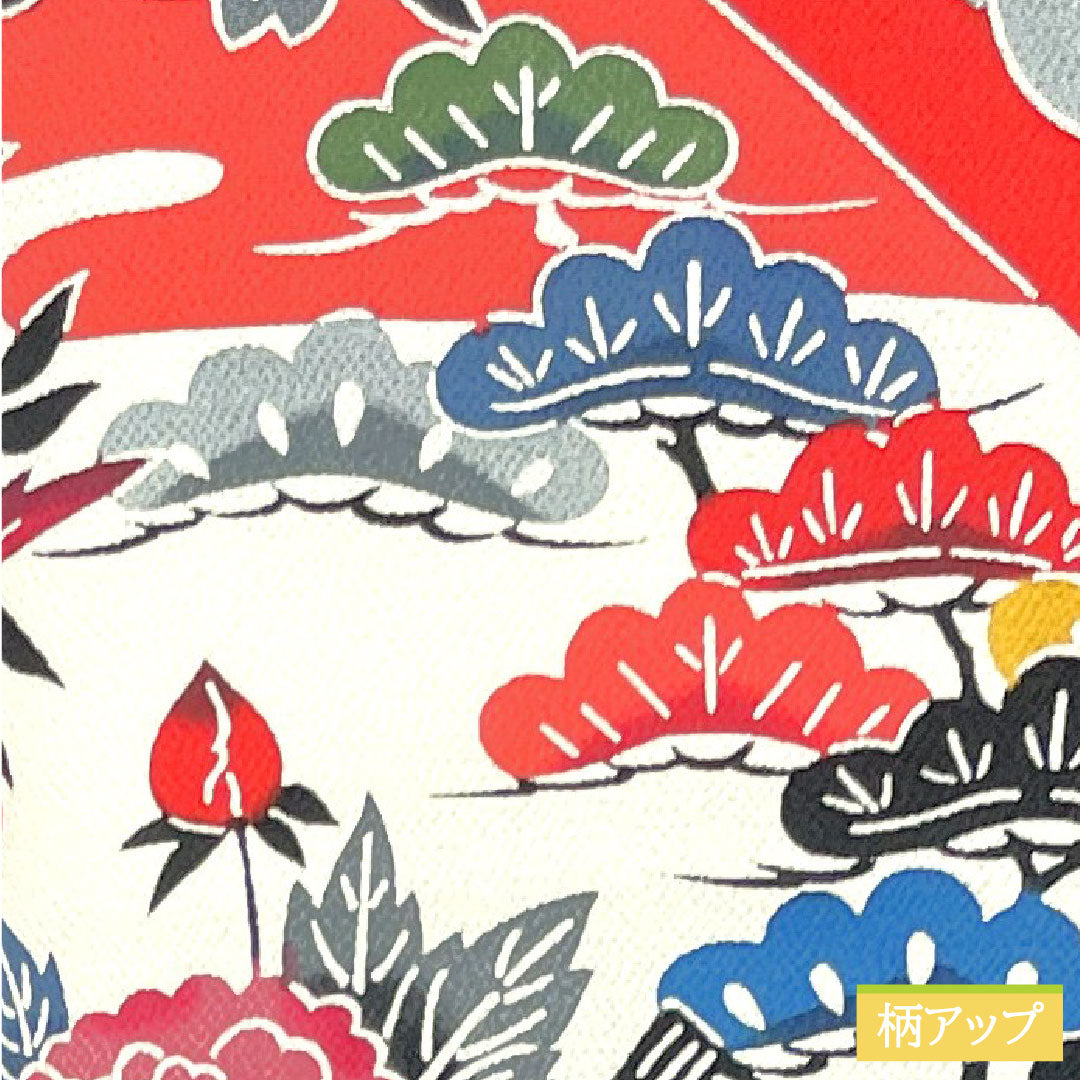 Furisode, pure silk, length 167.5cm, sleeve length 69cm, lined, Kyoto Bingata, auspicious motif, Hajik processing, A rank, white, 1113002103511