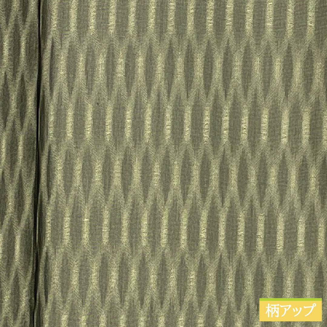Summer pure silk tsumugi Length 172cm Sleeve length 67cm Dark gray Seki silk fabric Satsuma openwork Honba striped Oshima gauze A rank Green 1132001983619