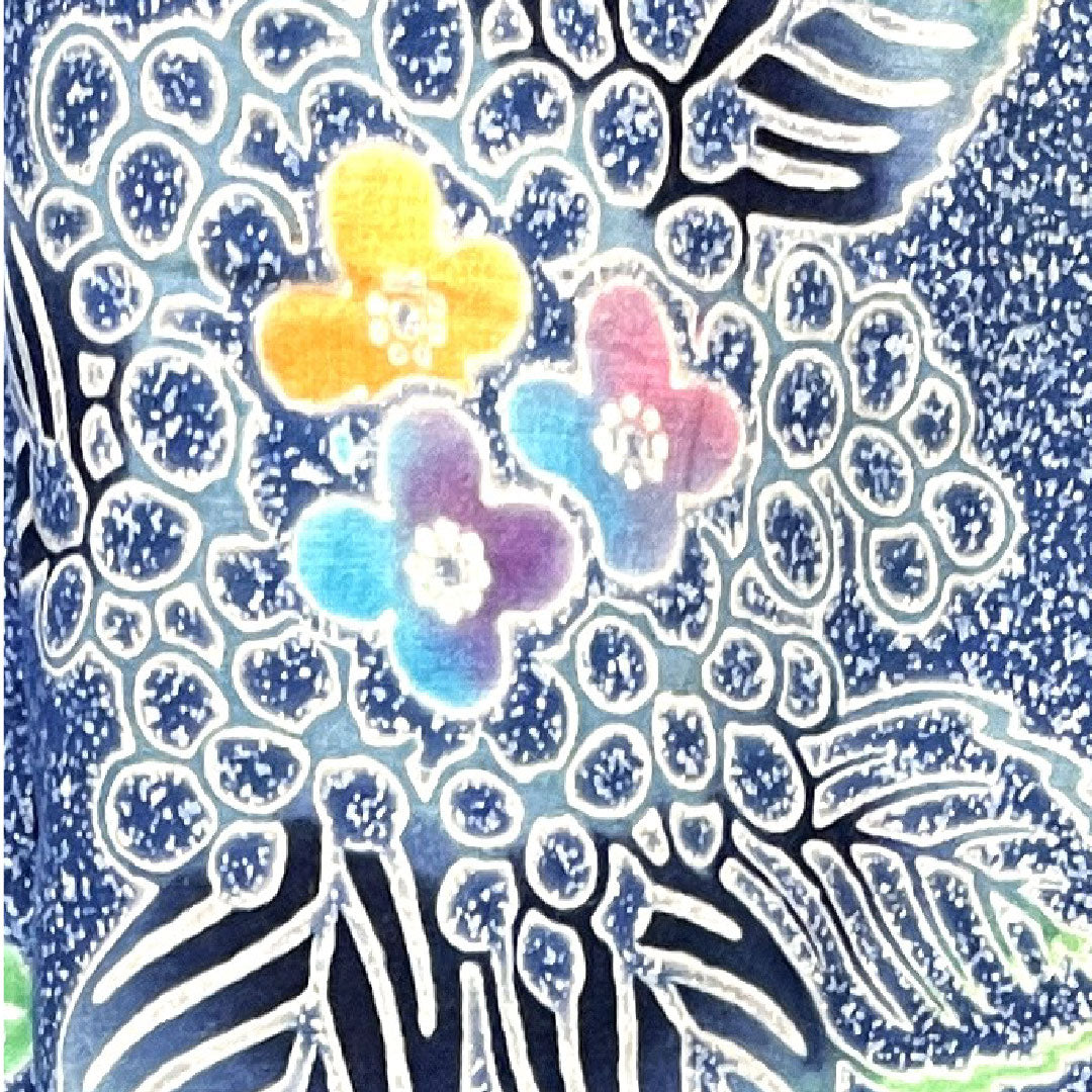 Yukata, dayflower color, hydrangea, cotton, B rank, single layer, length 158cm, sleeve length 66cm, blue, 1118003704317