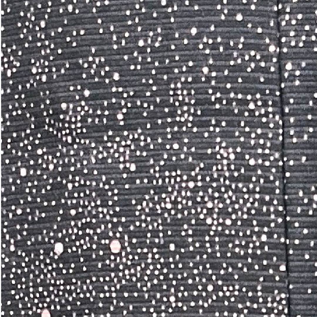 Summer pure silk komon length 163.5cm sleeve length 65cm black polka dot silk A rank black 1132000113410
