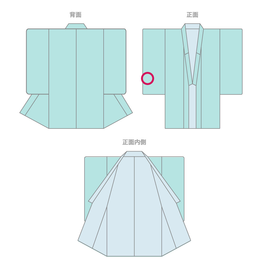 色留袖 正絹 身丈159.5cm 裄丈65.5cm 袷 練色(ねりいろ) 紬地 手描き友禅 富士山 Aランク クリーム系 1111001323315