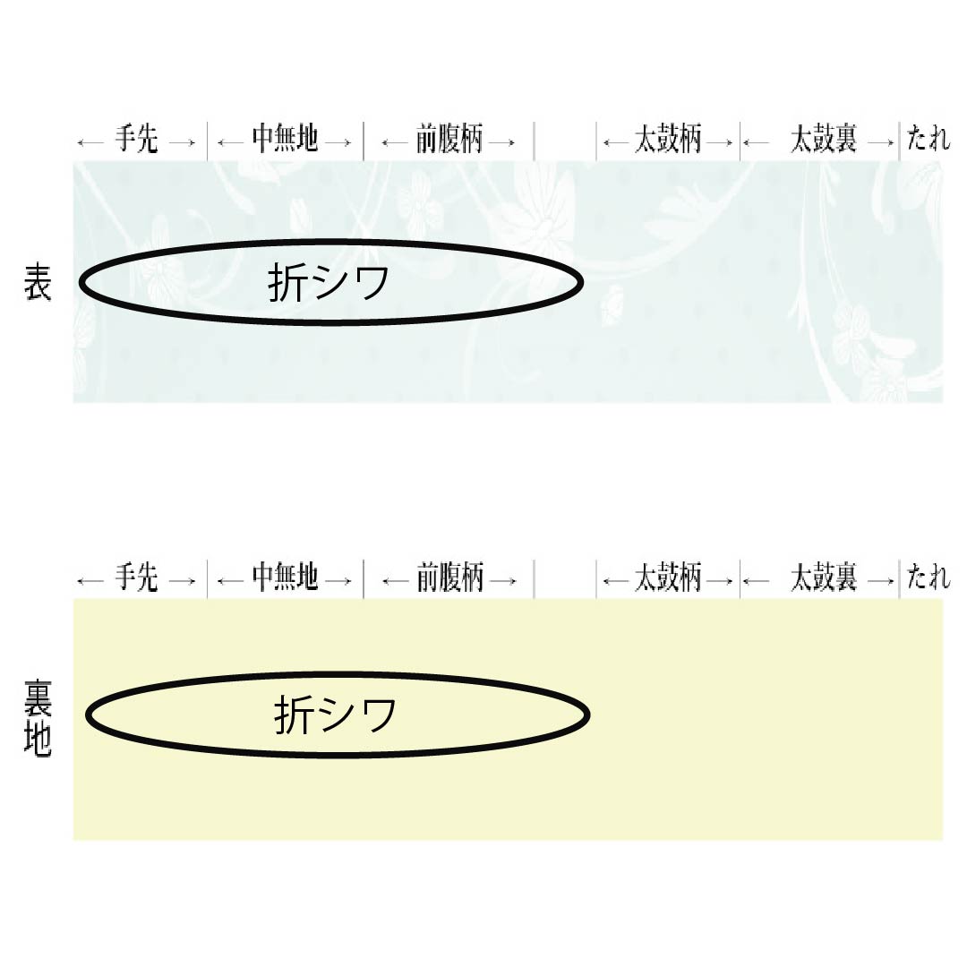 袋帯 正絹 胡粉色(ごふんいろ) 唐織 向かい鶴 吉祥文様 留袖用 帯丈454cm Sランク 六通 フォーマル クリーム系 1123013432415