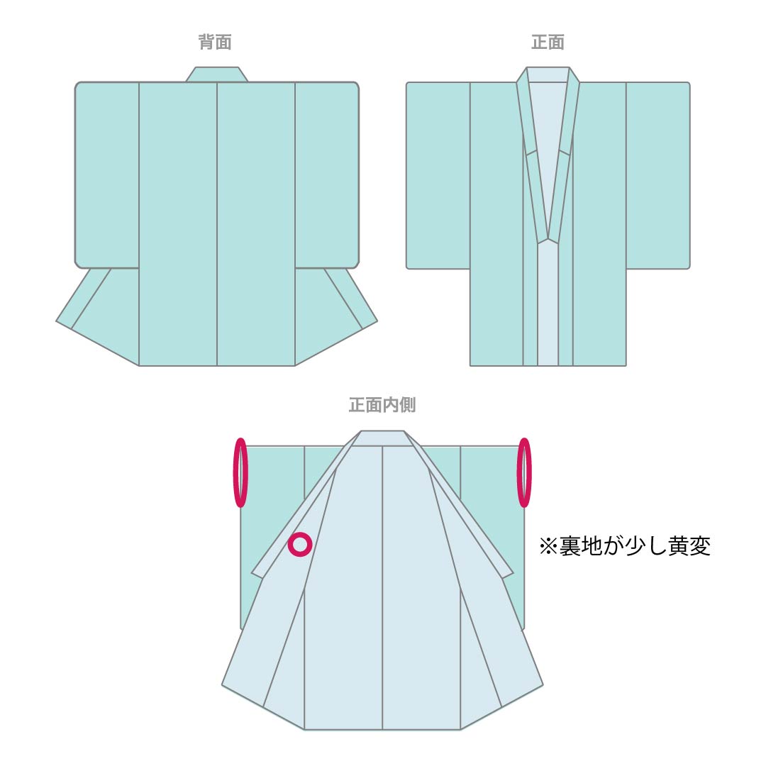 Komon (small pattern) pure silk, A-rank, length 149cm, sleeve length 64cm, lined, vertical shading, silk guard, monotone, product number 1115007233127