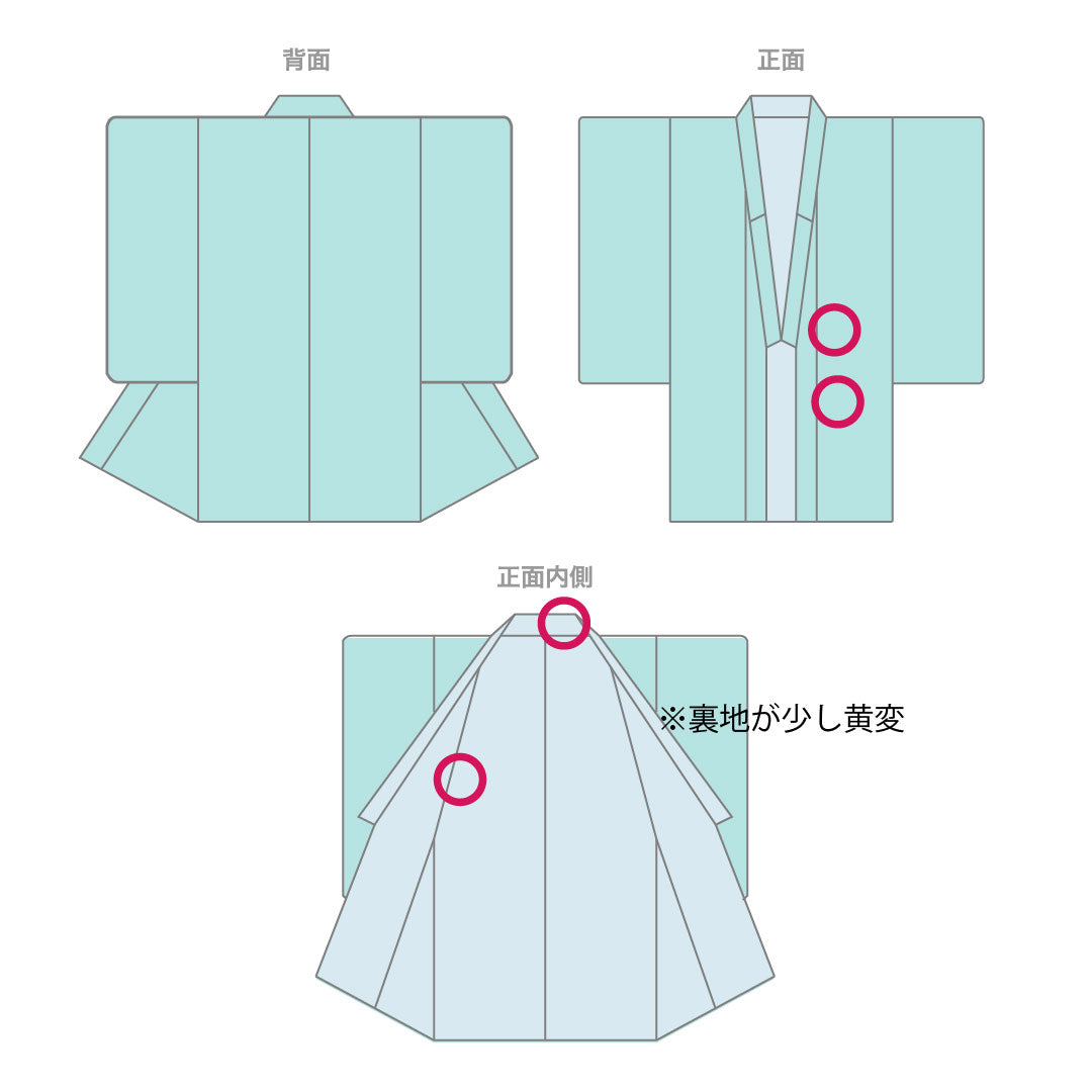 小紋 身丈154.5cm 裄丈61.5cm 袷 砥粉色 紅型 風景模様 正絹 Aランク クリーム系 1115003083215