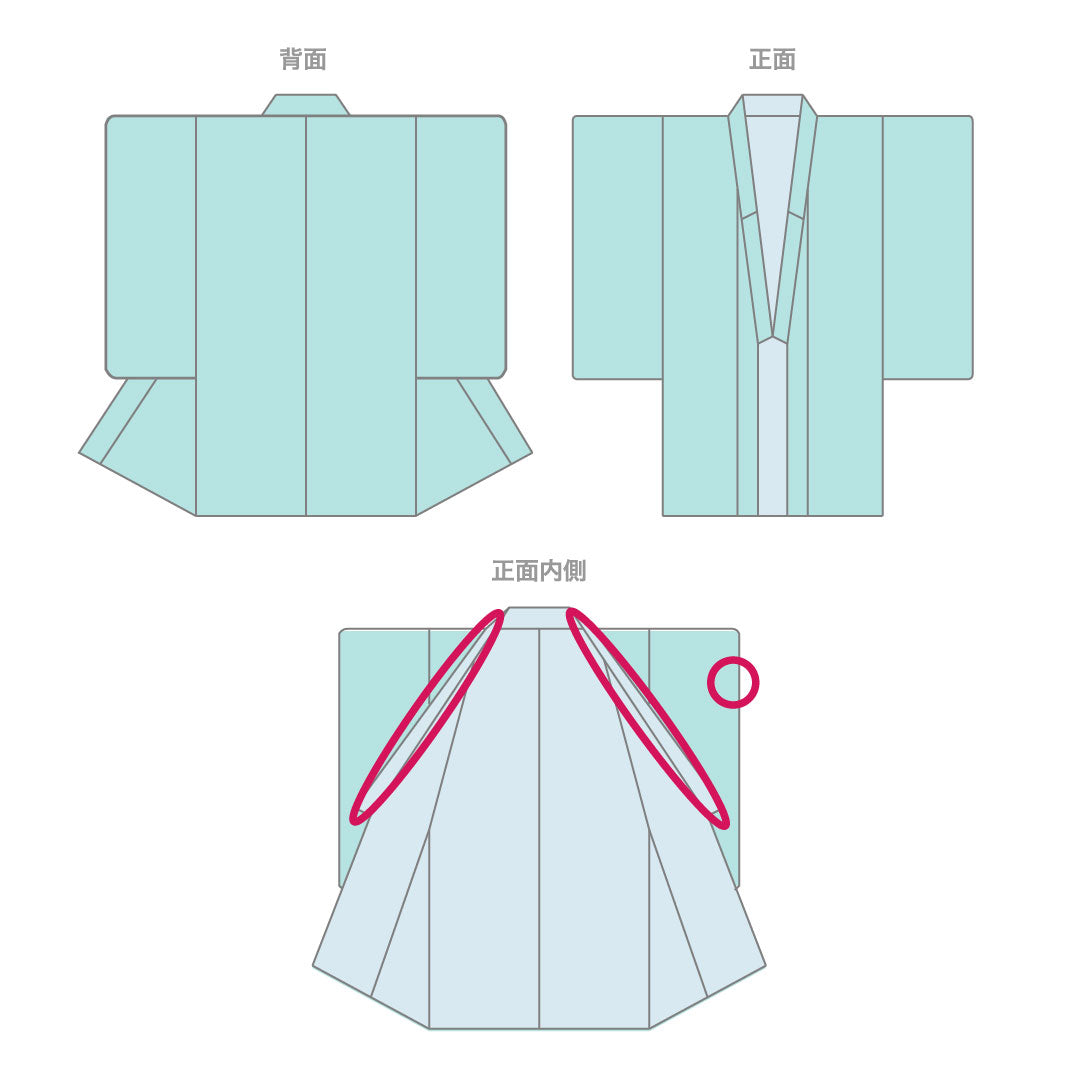 Nagajuban Silk Length 125cm (49.2 inches) Sleeve to Sleeve 65cm (25.6 inches) Lined Pale Reddish Pink Gradation Dye For Furisode Partial Shibori B Rank Pink Tones 1129000714313
