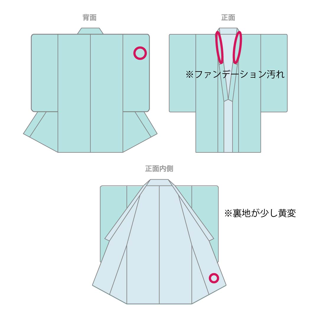 Komon (small pattern) silk, A-rank, length 155.5cm, sleeve length 63.5cm, lined, navy wisteria color, stencil dyeing, crane, plum, blue tones, 1115006863317