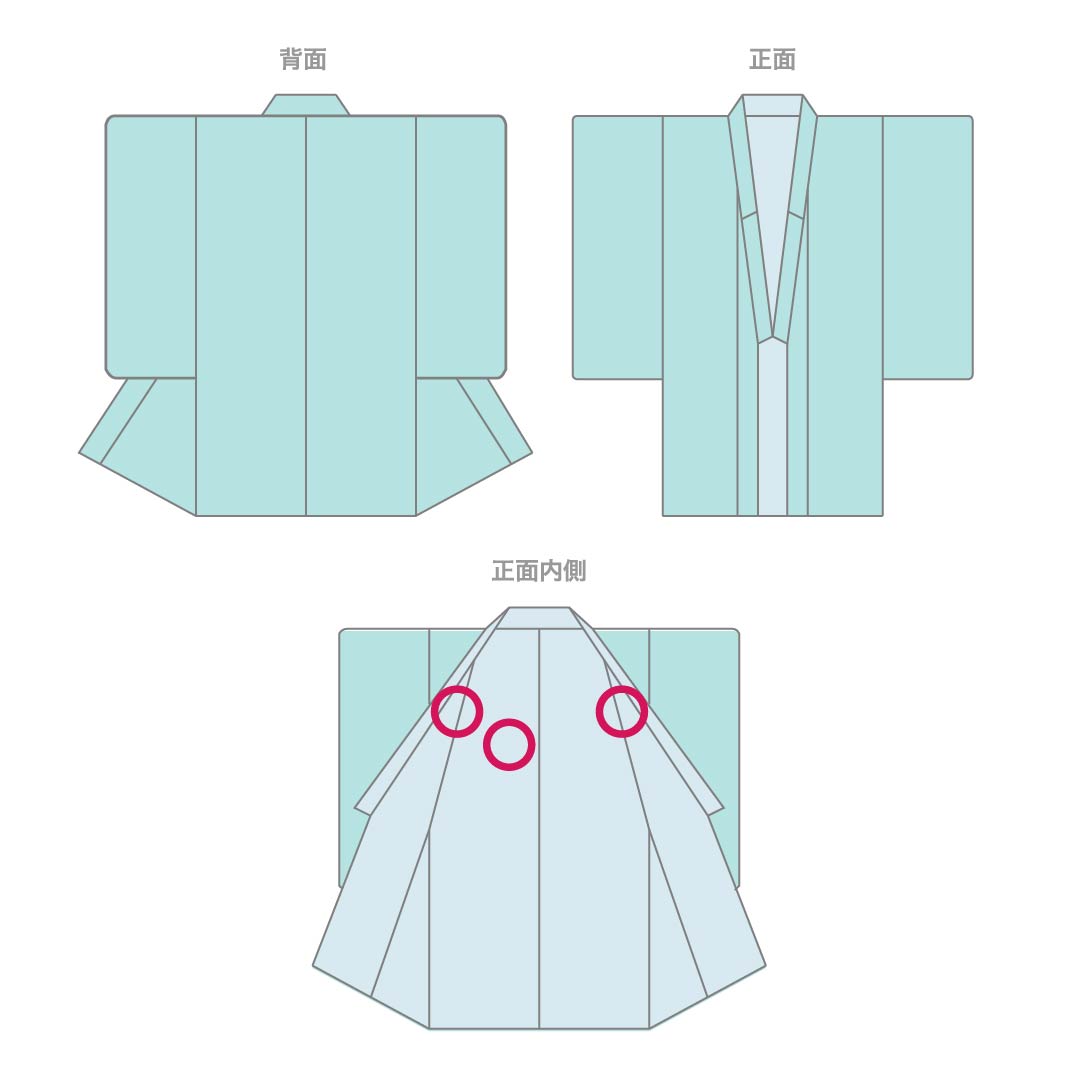 男物 正絹 Aランク 身丈91cm 裄丈70.5cm 藍鉄色(あいてついろ) ひげ紬 緑系 1119001123119