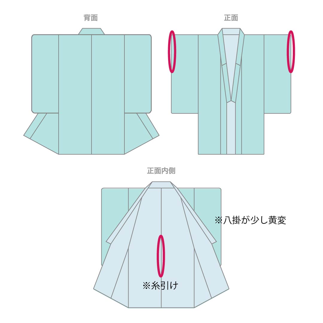 Komon (small pattern) silk, A-rank, length 159cm, sleeve length 67cm, lined, Tenmoku dyed, Roman Guard, gradient pattern, 1115006793399