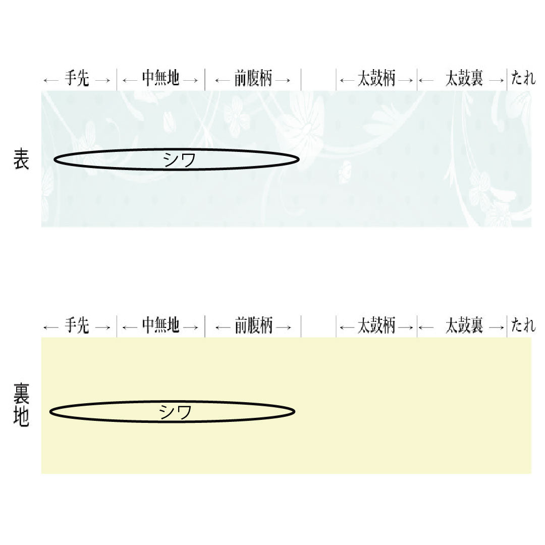 袋帯 正絹 Aランク 土布色(トウプースーいろ) 七転び八起き ダルマ 帯丈436cm ポイント柄 カジュアル 黄系 1123016113323