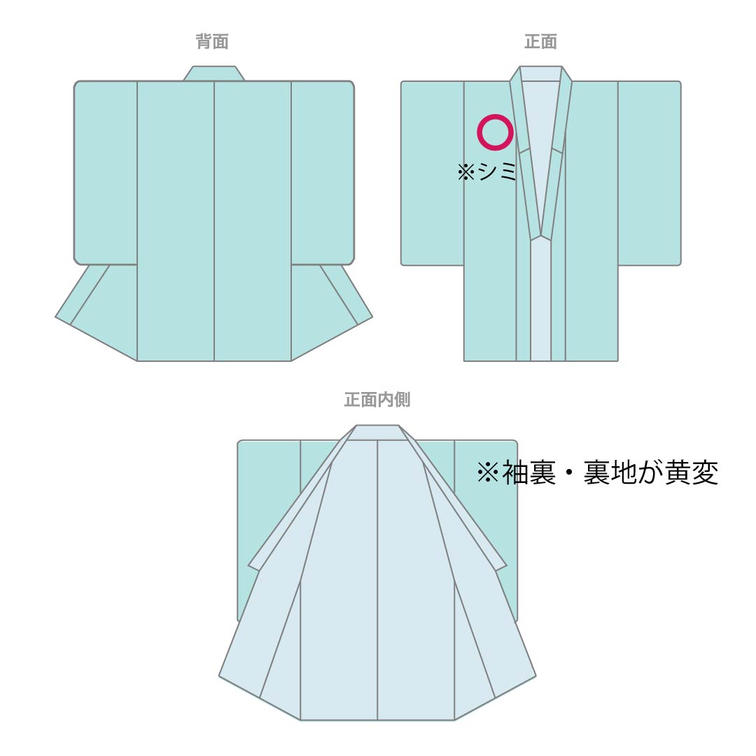 訪問着 正絹 袷 身丈163.5cm 裄丈66cm 瑠璃色(るりいろ) 絞り 草花模様 Aランク 青系 1112006073417