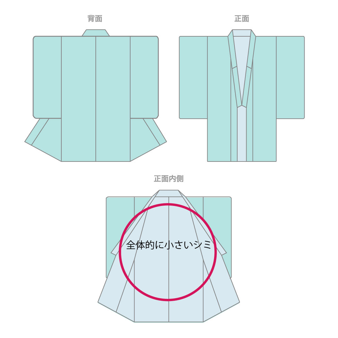 Haori, Length 82cm, Sleeve length 62.5cm, Medium crimson, Shibori, Geometric pattern, Pure silk, A rank, Lined, Pink, 1117000263913