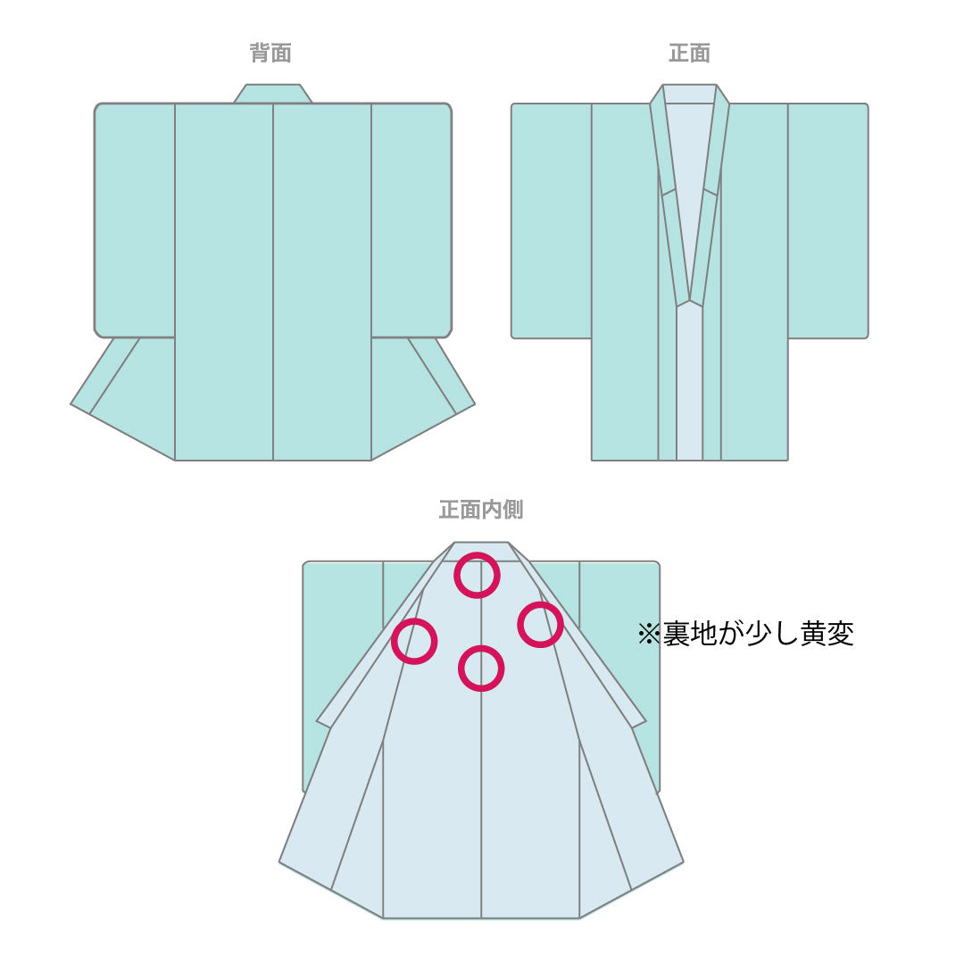 小紋 身丈156cm 裄丈62cm 袷 乳白色 型染 草花模様 正絹 Aランク 白系 1115002853311